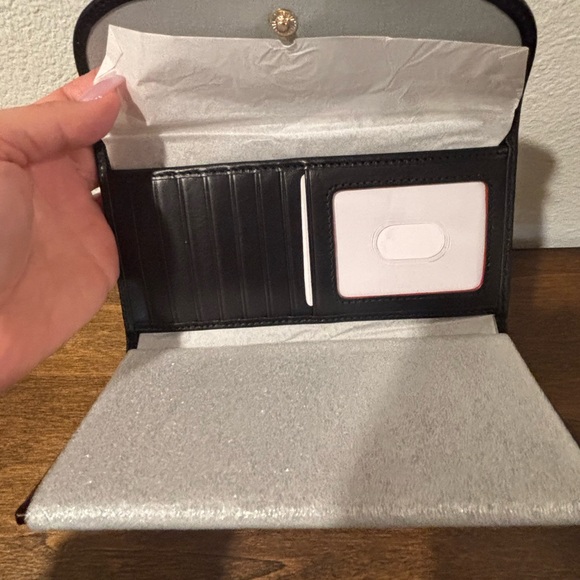 Dooney & Bourke Blue Wallet with Iconic Print - Picture 4 of 9